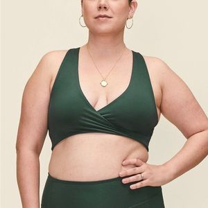 Girlfriend Collective May Crossover Maternity Bra